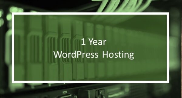 1 Year Wordpress Hosting