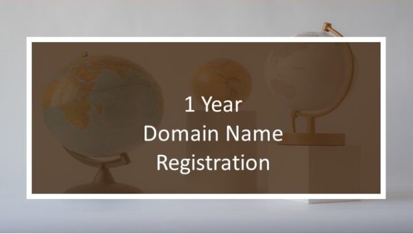 Domain Name Registration - 1 Year