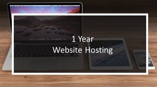 1 Year Website Hosting